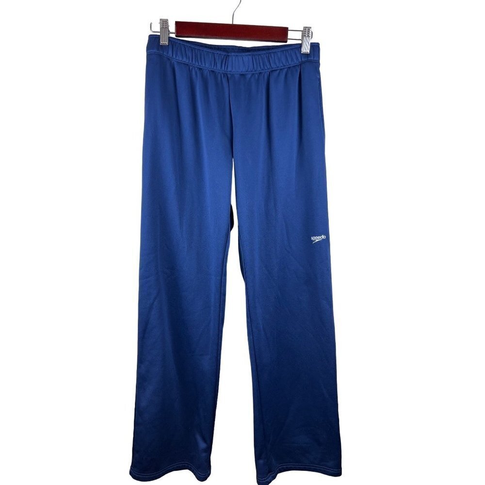 Speedo Blue Pull On Warm Up Pants Men's Size Small